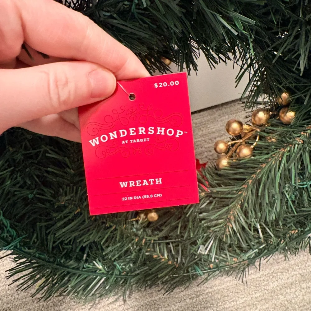 Wondershop Christmas wreath